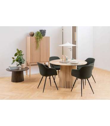 Söögilaud CHRISTO D120xH75cm, valge