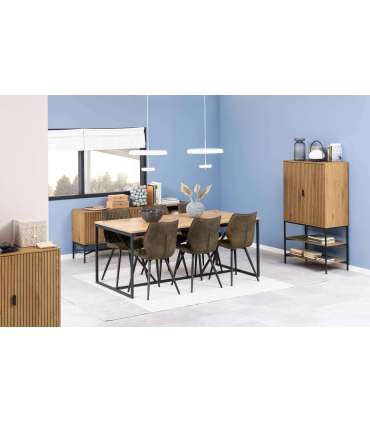 Kummut JAIPUR 80x40xH140cm, naturaalne