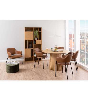 Söögilaud CHRISTO D120xH75cm, naturaalne