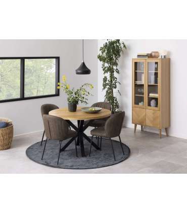 Söögilaud HEAVEN D120xH76,4cm, naturaaln