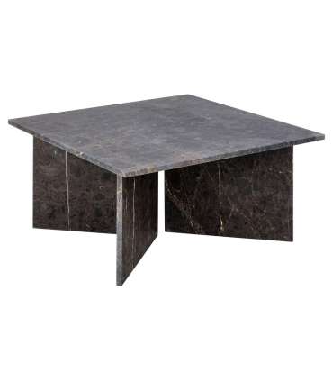 Diivanilaud VEGA 90x90xH42cm, pruun, marmor