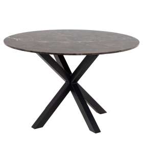 Söögilaud HEAVEN D120xH75,5cm, pruun