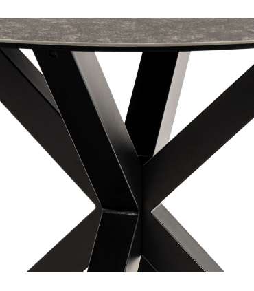 Söögilaud HEAVEN D119xH75,5cm, must