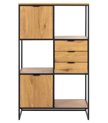 Riiul SWINDON 85x40xH141cm, naturaalne