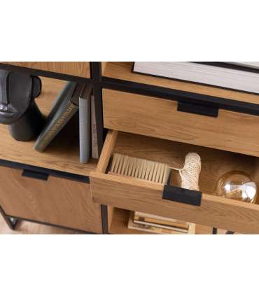 Riiul SWINDON 85x40xH141cm, naturaalne