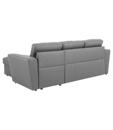 Diivanvoodi STANFORD helehall, 243x163xH86cm