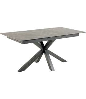 Söögilaud HEAVEN 168/210x90xH76cm, must