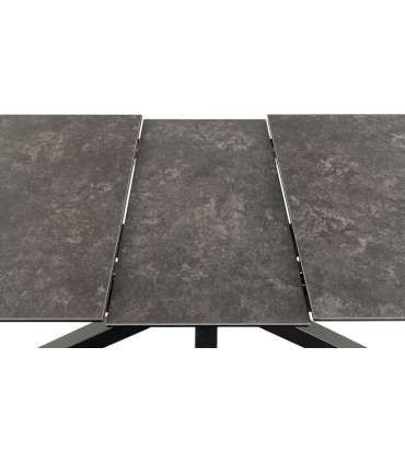 Söögilaud HEAVEN 168/210x90xH76cm, must