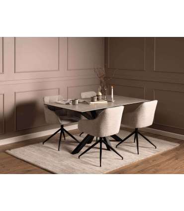 Söögilaud HEAVEN 160x90xH75,5cm, hall