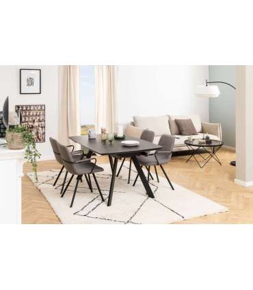 Söögilaud BLACKBURN 160/240x97xH75cm, mu