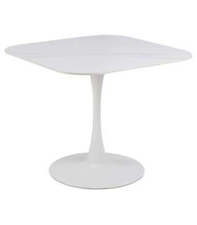 Söögilaud MALTA 90x90xH75cm, valge