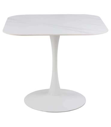 Söögilaud MALTA 90x90xH75cm, valge