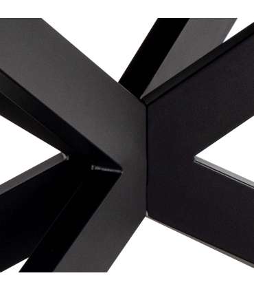 Söögilaud IRWINE 200/240x100xH76cm, valge, keraamiline plaat, teras