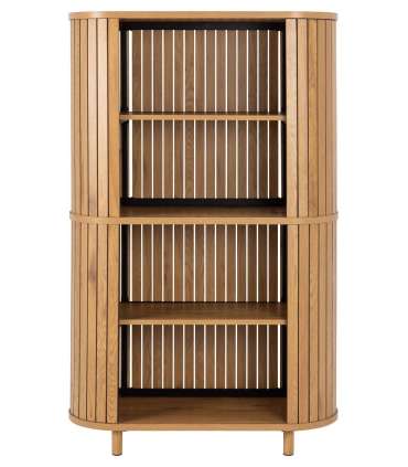 Riiul COLIMA 100x40xH160cm, naturaalne, MDF, teras