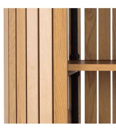 Riiul COLIMA 100x40xH160cm, naturaalne, MDF, teras