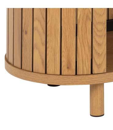 Riiul COLIMA 100x40xH160cm, naturaalne, MDF, teras