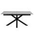 Söögilaud HEAVEN 168/210x90xH76cm, hall, keraamiline plaat