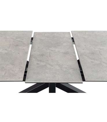 Söögilaud HEAVEN 168/210x90xH76cm, hall, keraamiline plaat