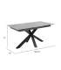Söögilaud HEAVEN 168/210x90xH76cm, hall, keraamiline plaat