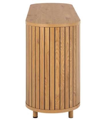 Kummut COLIMA 160x45xH80cm, naturaalne, MDF, teras