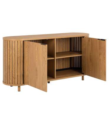 Kummut COLIMA 160x45xH80cm, naturaalne, MDF, teras