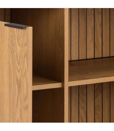 Kummut COLIMA 160x45xH80cm, naturaalne, MDF, teras