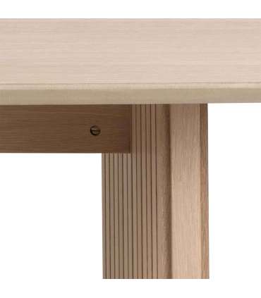 Söögilaud CHRISTO 220x105xH75cm, beež, tammespoon, MDF