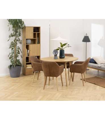 Riiul RANGOON 60,5x30xH180cm, naturaalne