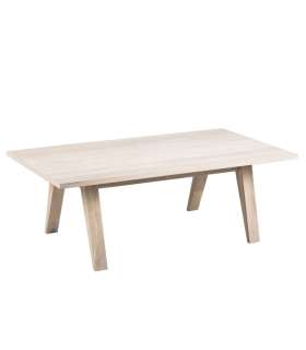 Diivanilaud A-LINE 130x70xH45cm, materjal: täispuit/tammespoon, viimistlus: õlitatud valge pigmendiga