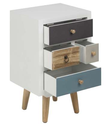 Öökapp THAIS 36x30xH59cm, valge