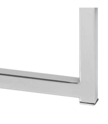 Abilaud CROSS D55xH45cm, läbipaistev