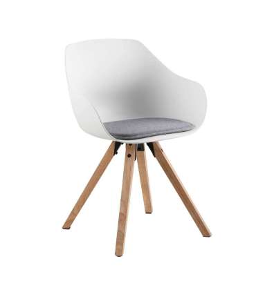 Tool TINA valge, 56,5x53xH80,5cm