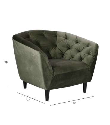 Кресло RIA 83x97xH79см