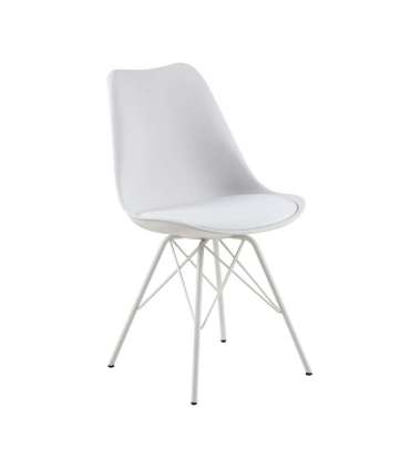 Стул ERIS, белый PU