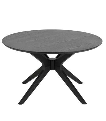 Diivanilaud DUNCAN D80xH45cm, must, tamme spoon, puit