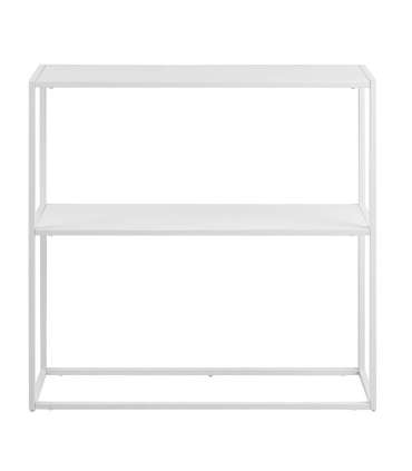 Стеллаж с 1 полкой NEWTON, 79,5x26xH80,5см, материал: металл, цвет: белый