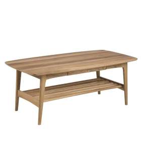 Diivanilaud EMMA 130x70xH51cm, sahtliga, lauaplaat: tammevineer, raam/jalad: tamm, viimistlus: õlitatud