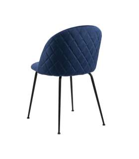 Tool LOUISE tumesinine, 49,5x54xH80,5cm