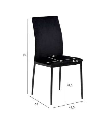 Tool DEMINA must, 43,5x53xH92cm