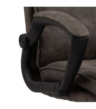 Рабочий стул BRAD, 67x69xH115см, ткань темно-серая / черная ножка