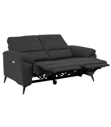 Diivan 2-ne, elektriline recliner RANA, hall