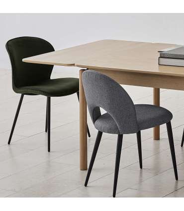 Стул EVELYN оливково-зеленый