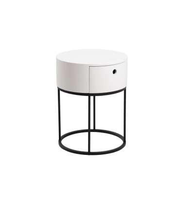 Öökapp POLO D40xH51cm, valge, MDF, metall