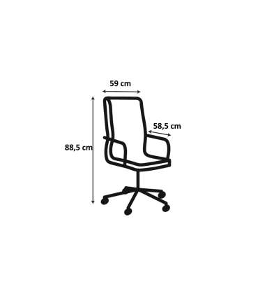 Töötool BROOKE 59x59xH89cm, vanaroosa samet, 100% polüester, jalg: must metall
