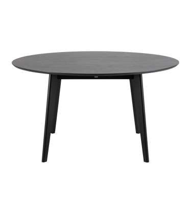 Söögilaud ROXBY D140xH76cm, must