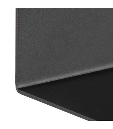 Seinariiul JOLIET 35x20xH14cm, must metall