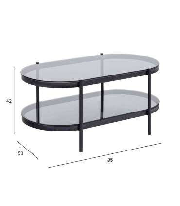 Diivanilaud BAYONNE 95x50xH42cm, hall