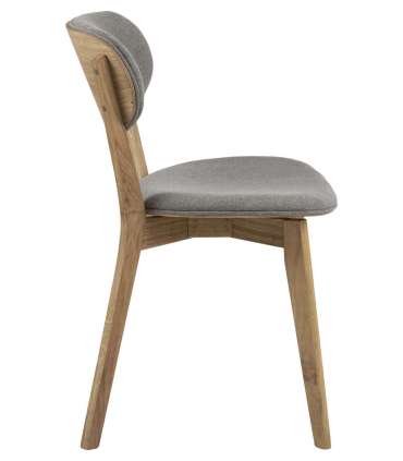 Tool MINSK 46,5x53xH80,5cm, helehall, tammepuidust jalad