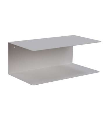 Seinariiul JOLIET 35x20xH14cm, valge metall