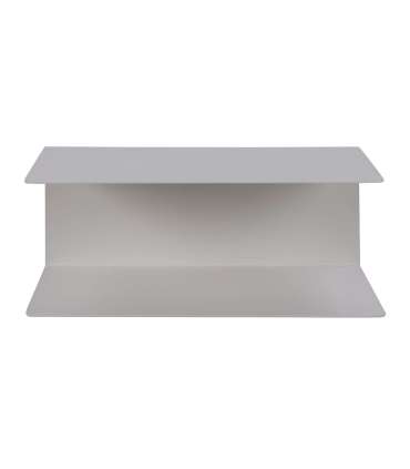 Seinariiul JOLIET 35x20xH14cm, valge metall